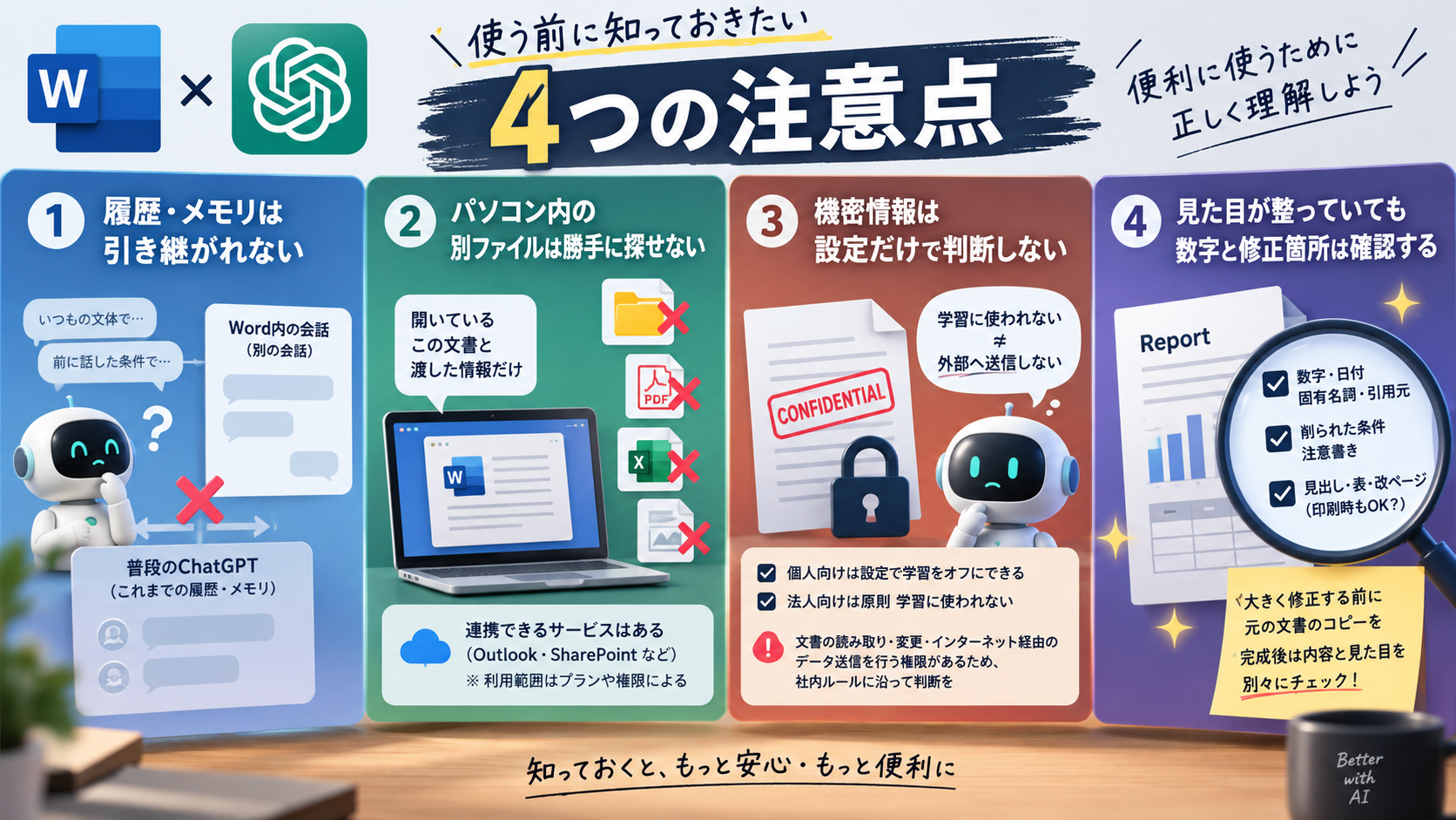 使う前に知っておきたい注意点