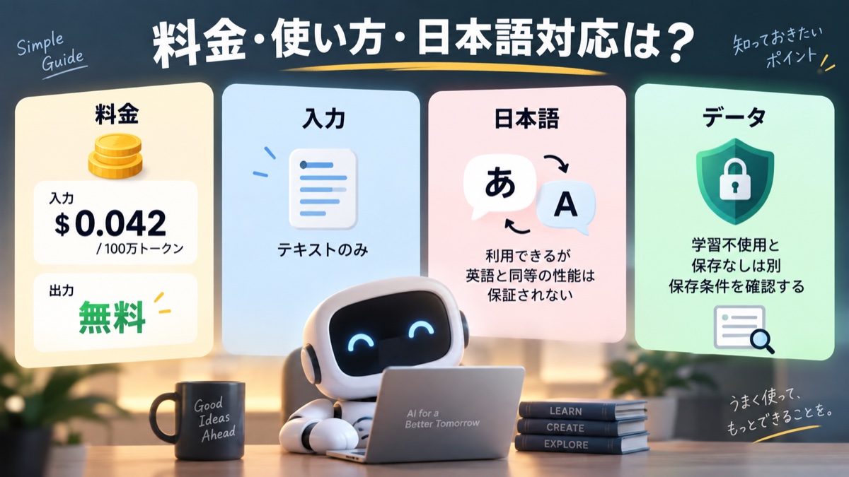 Jevの料金・Playground・日本語対応・データ保存条件